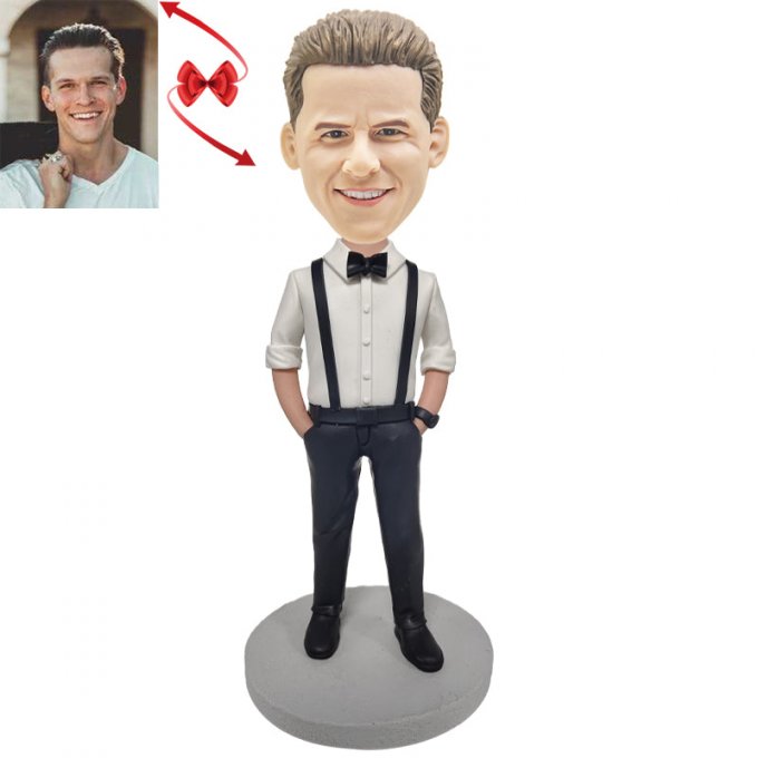 Gentleman Suit Custom Bobblehead