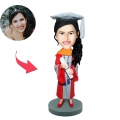 Graduation A Custom Bobblehead With Engraved Text