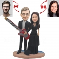 Guitar Wedding Custom Bobblehead