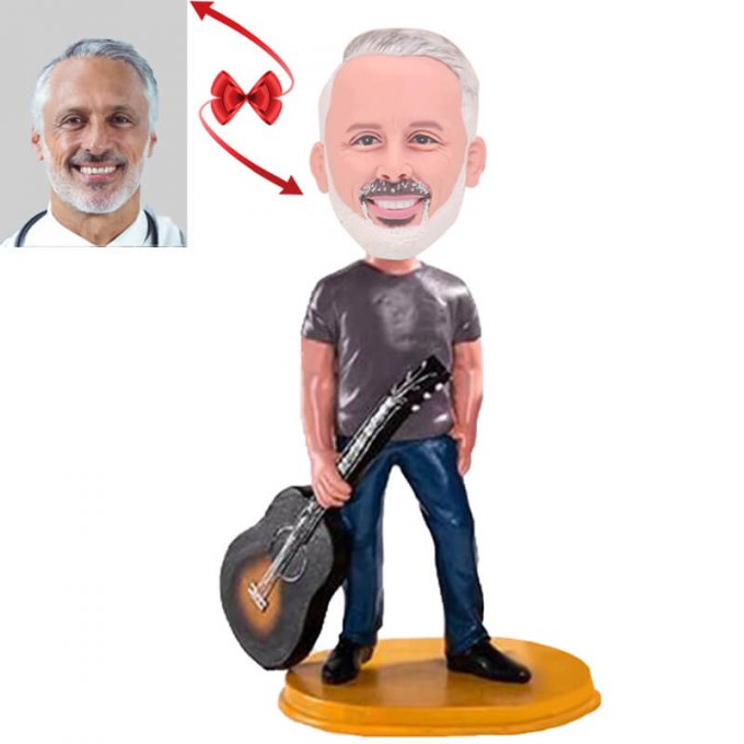 Guitarist Custom Bobblehead