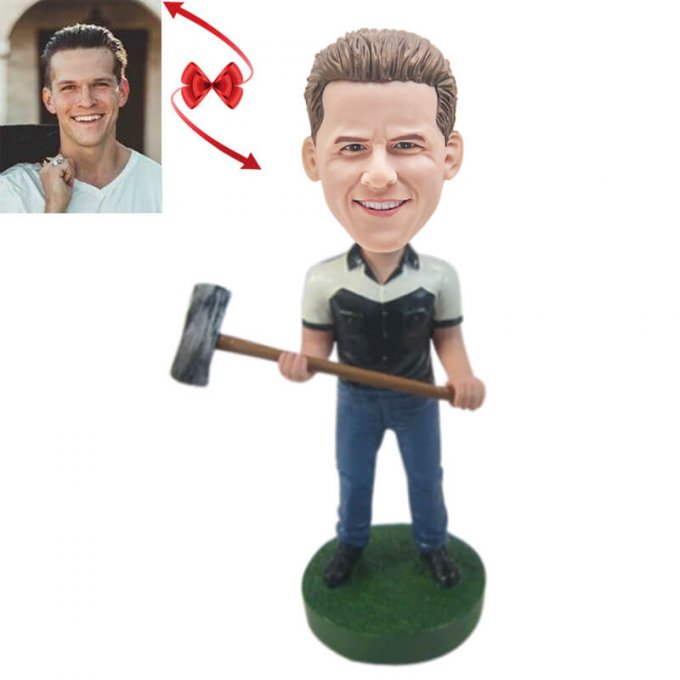 Hammer Guy Custom Bobblehead