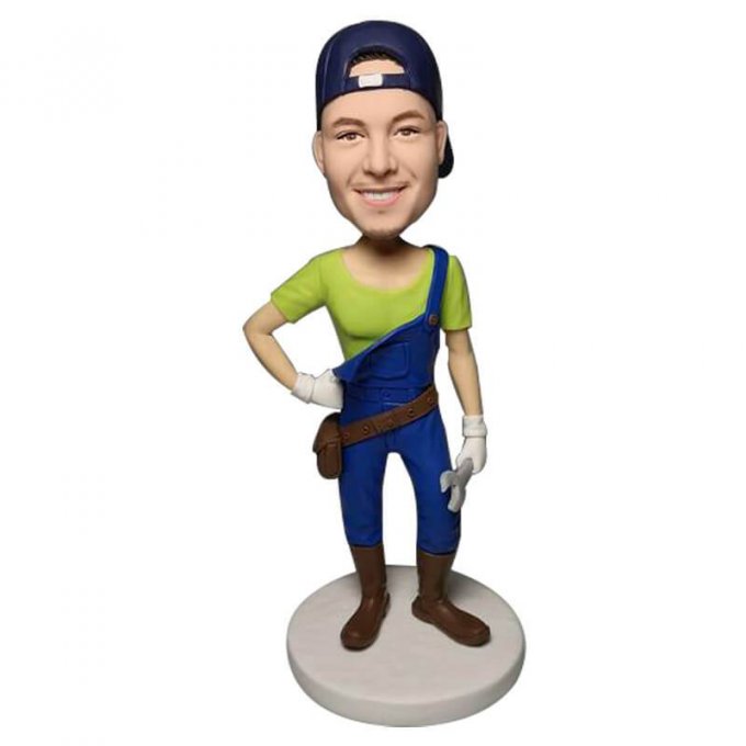 Hand Tool Repairman Custom Bobblehead