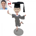 Happy Graduate Custom Bobblehead