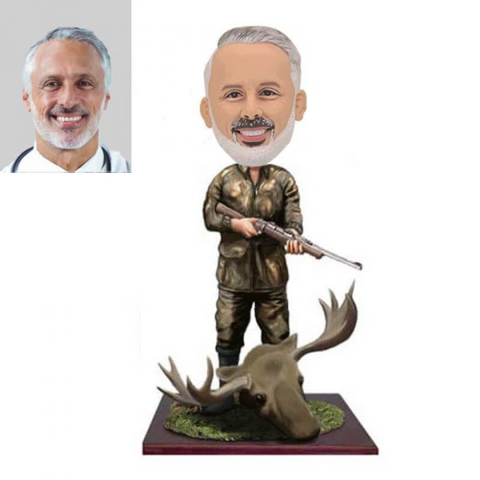 Hunter With A Gun Custom Bobblehead