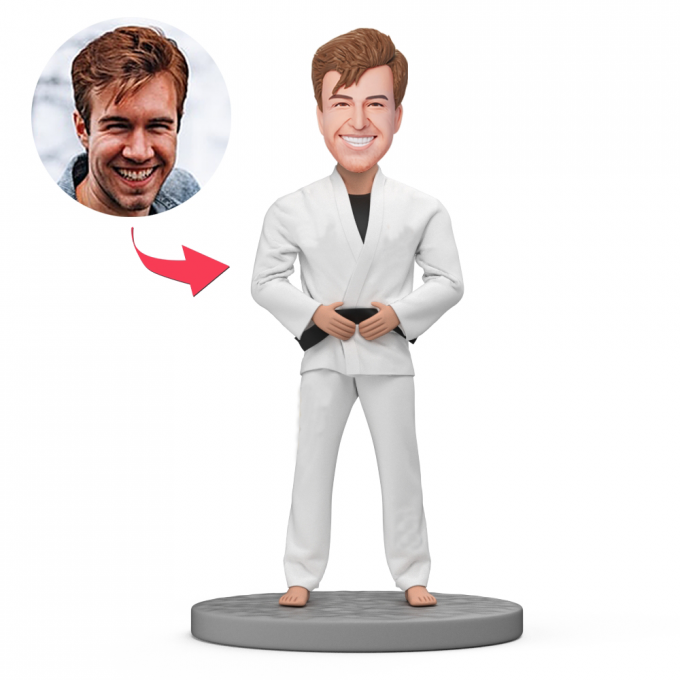 Karate/Taekwondo Custom Bobblehead For Enthusiast/Athlete/Coach