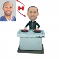 Male DJ Player Custom Bobblehead