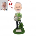 Male Gardener Custom Bobblehead