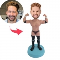 Male stripper Custom Bobblehead With Engraved Text