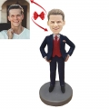 Man in Suit Custom Bobblehead