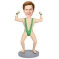 Mankini Custom Bobblehead With Engraved Text