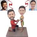 Marry me Propose Custom Bobblehead