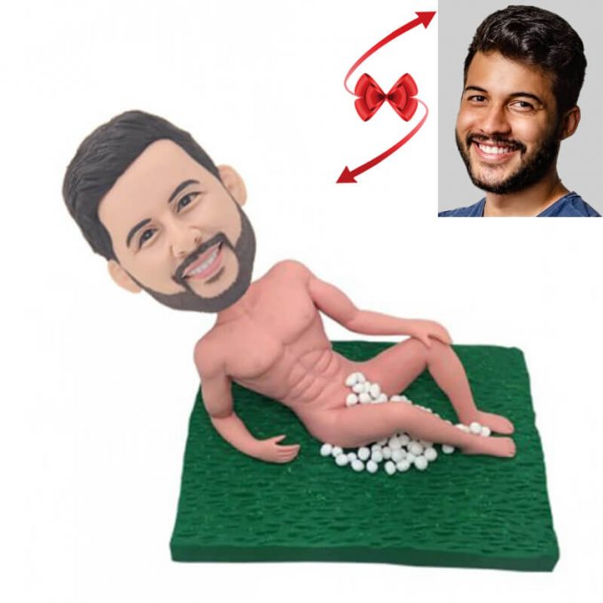 Naked Man Custom Bobblehead