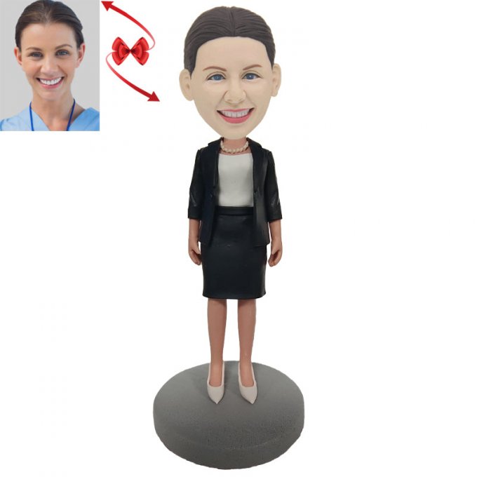 Office Lady Custom Bobblehead