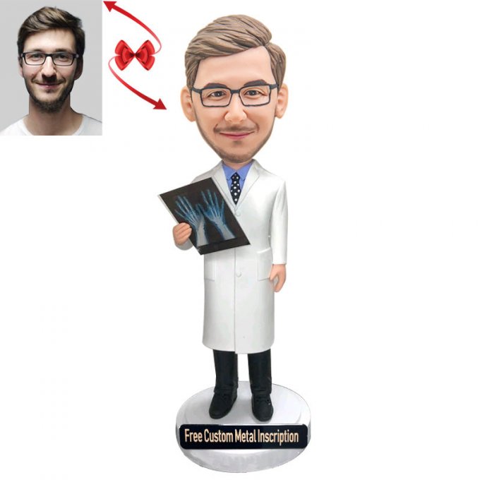 Orthopedic Doctor Custom Bobblehead with Free Metal Inscription