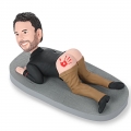 Pat Your Ass Custom Bobblehead With Engraved Text