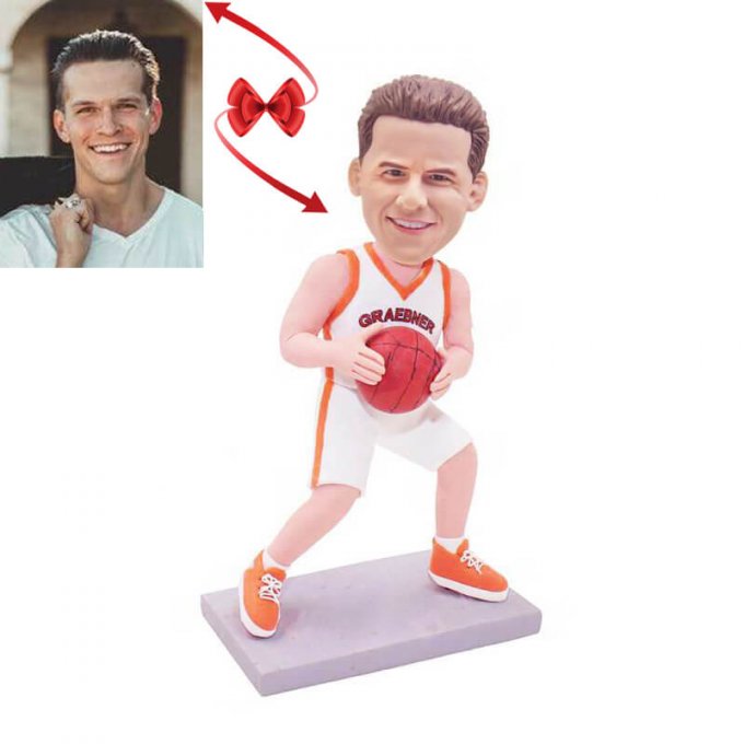 Personalized Basketball Player Custom Bobblehead