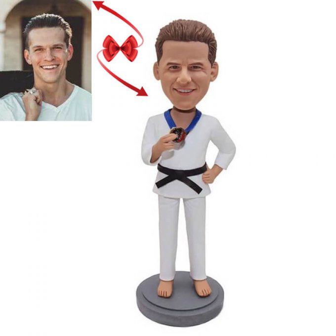 Personalized Taekwondo Karate Custom Bobblehead