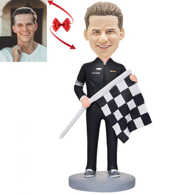 Racer Custom Bobblehead