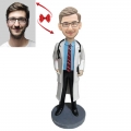 Red Tie Doctor Custom Bobblehead