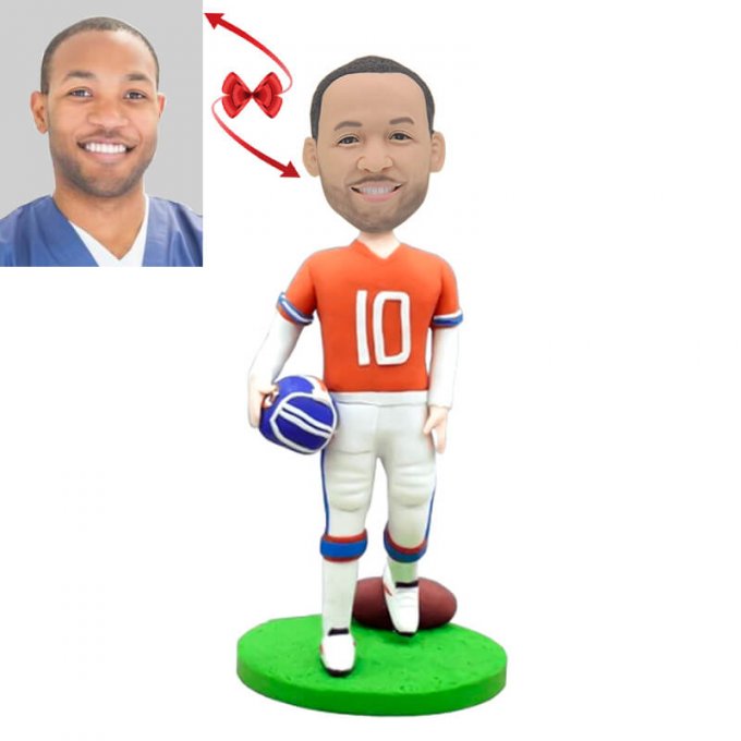 Rugby Player Custom Bobbleheads