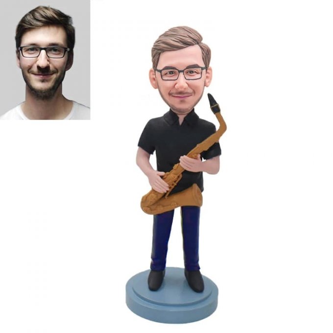 Saxophonist Custom Bobblehead