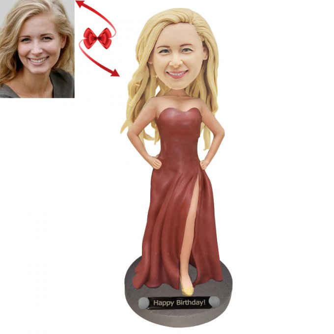 Sexy Lady Custom Bobblehead