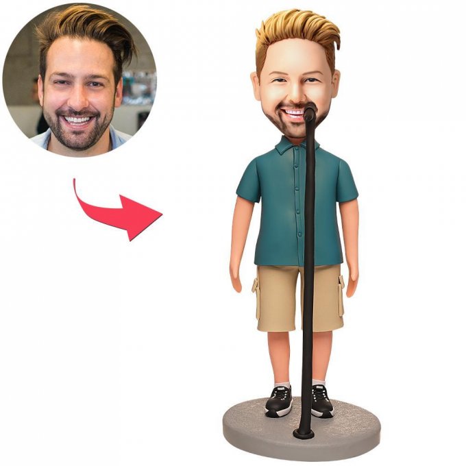 Singing Singer Custom Bobblehead