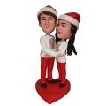 Spend Christmas Together Custom Bobblehead