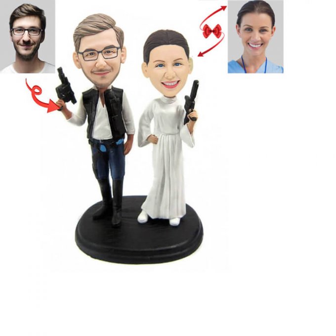 Star Wars Wedding Custom Bobblehead