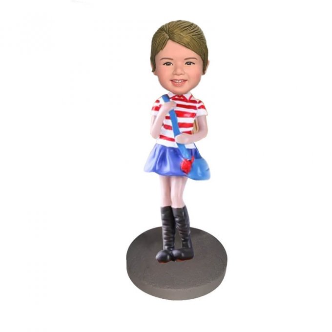 The Girl Student Custom Bobblehead