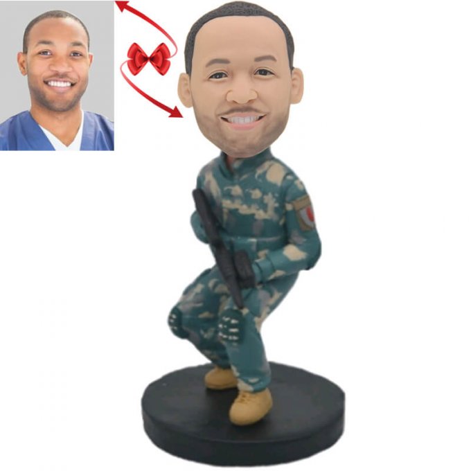 U.S. Army Man Custom Bobblehead