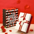 Valentine's Day Couple Bobblehead gift box + gift bag