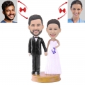 Wedding Couple (Bride and Groom) Custom Bobblehead