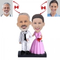 Wedding Couple Custom Bobbleheads