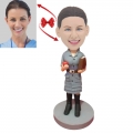 Woman Teacher Custom Bobblehead