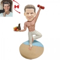 Yoga Man Custom Bobblehead